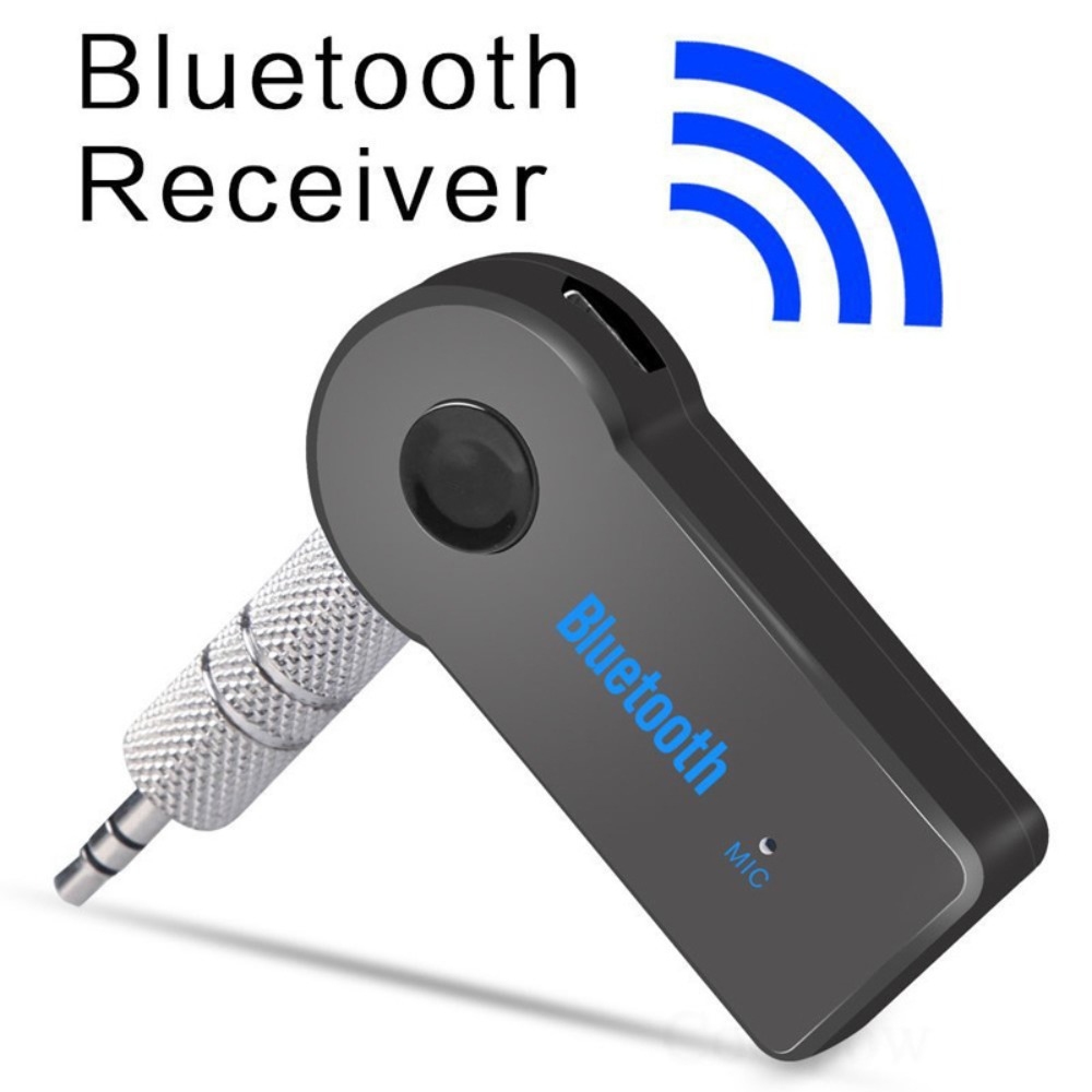 Audio Without Music - Bluetooth4.2 AUX オーディオステレオ音楽 3.5mm レシーバー マイクレシーバー